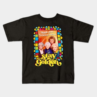 Stay Golden 80s Kids T-Shirt